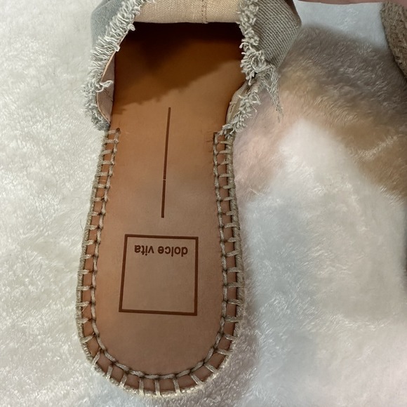 Dolce Vita Espadrille Wedge Denim Strappy Sandals Size 8.5 EUC - Picture 6 of 10